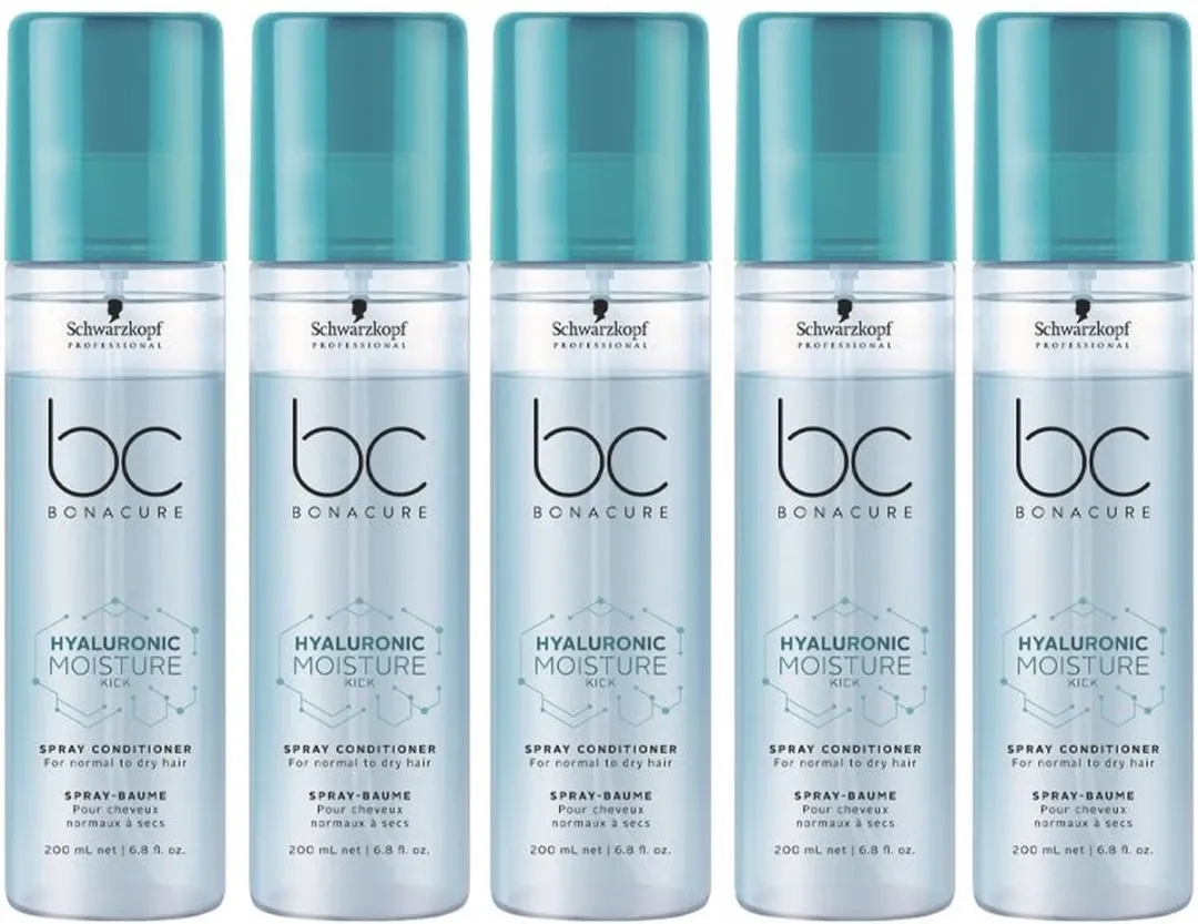 Schwarzkopf BC Moisture Kick Conditioner 200ml - 5 Stuks