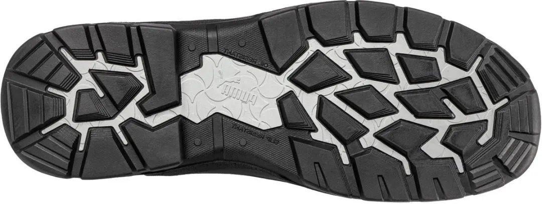 PUMA Borneo MT MID 630870 Werklaarzen - Zwart/Grijs - afbeelding 6 van 6