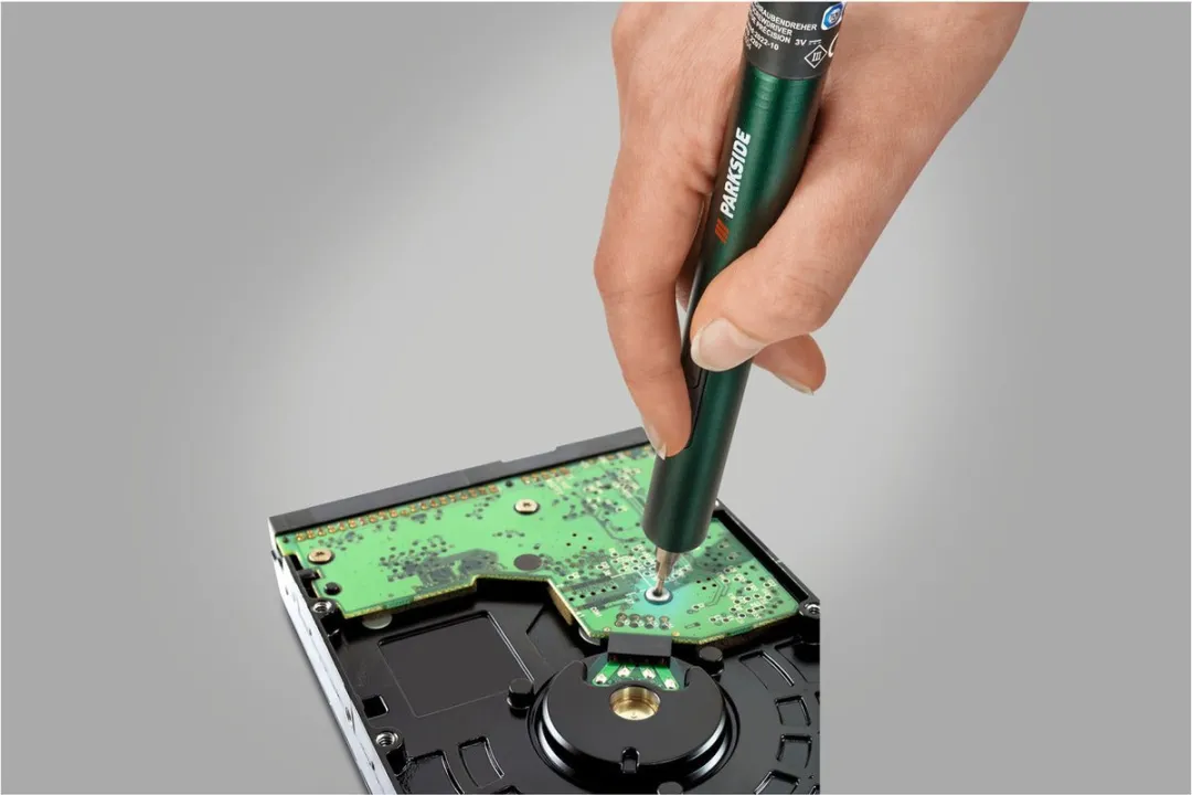 PARKSIDE Elektrische Precisie Schroevendraaier - 20 Bits - Groen