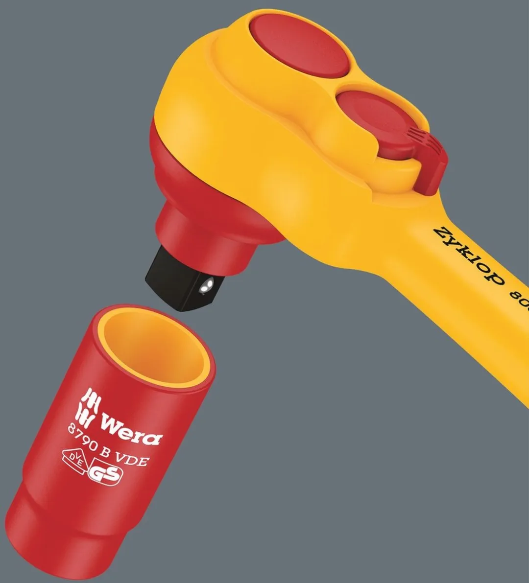 Wera 8100 SB VDE Zyklop Dopsleutelset 3/8 - 10-delig - afbeelding 6 van 6