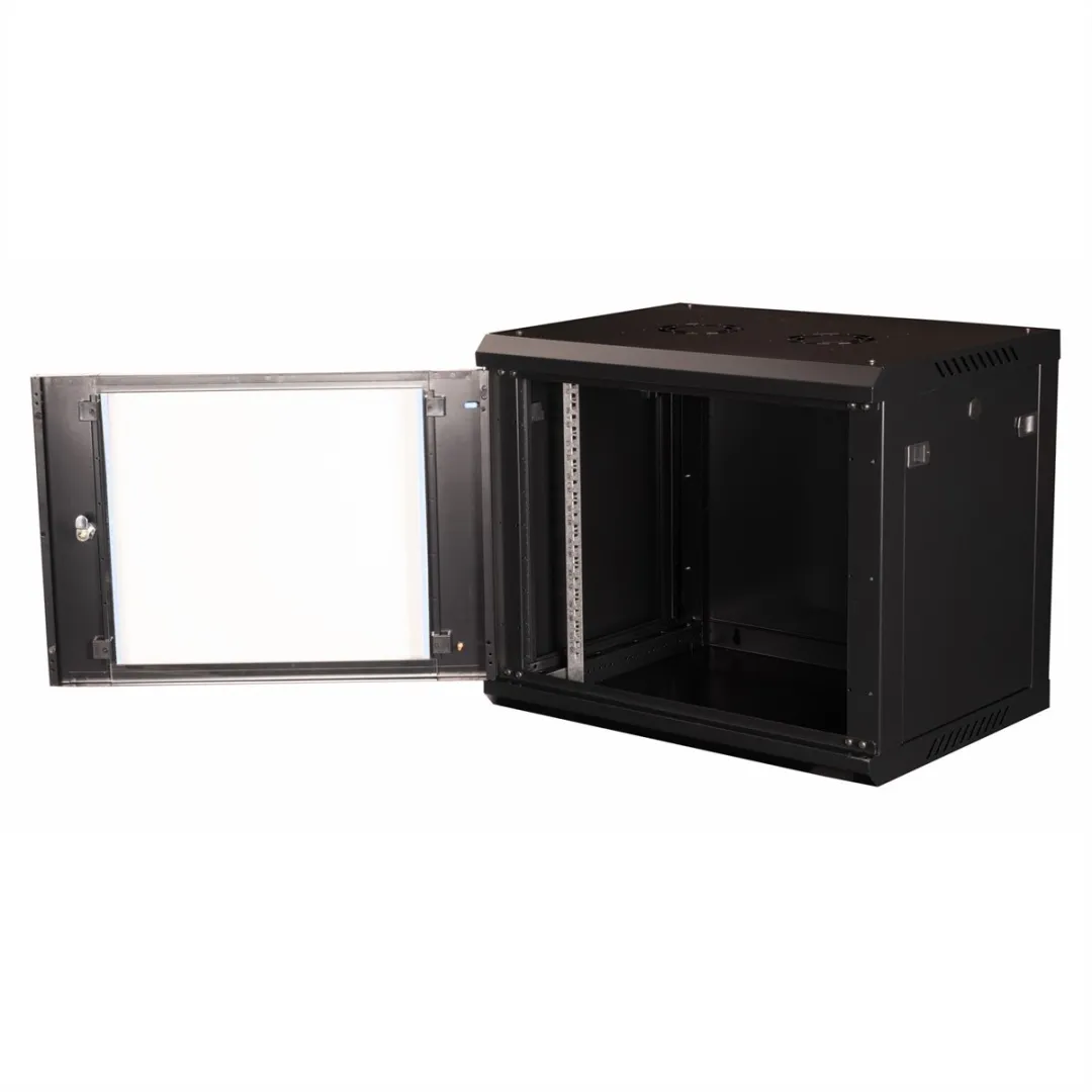 Value 19 inch Wandbehuizing 9HE Bouwpakket - 600x450mm Zwart - afbeelding 6 van 6