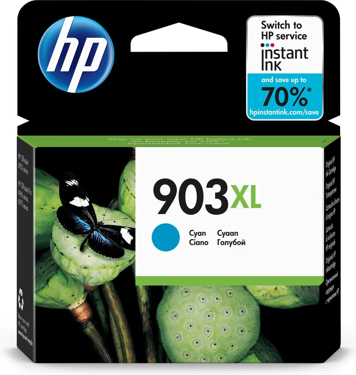 HP 903XL Inktcartridge Cyaan - 825 Pagina's