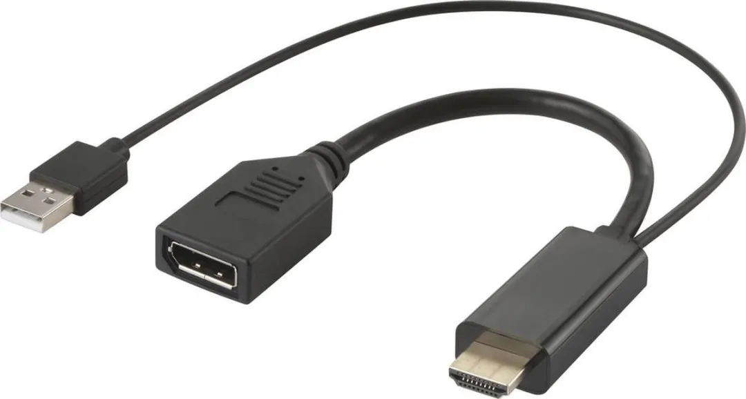 Renkforce RF-4777274 HDMI naar DisplayPort Adapterkabel