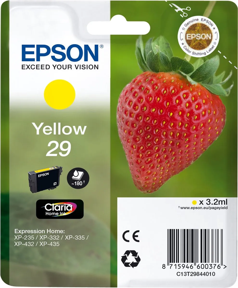 Epson T29844010 Compatible Inktcartridge