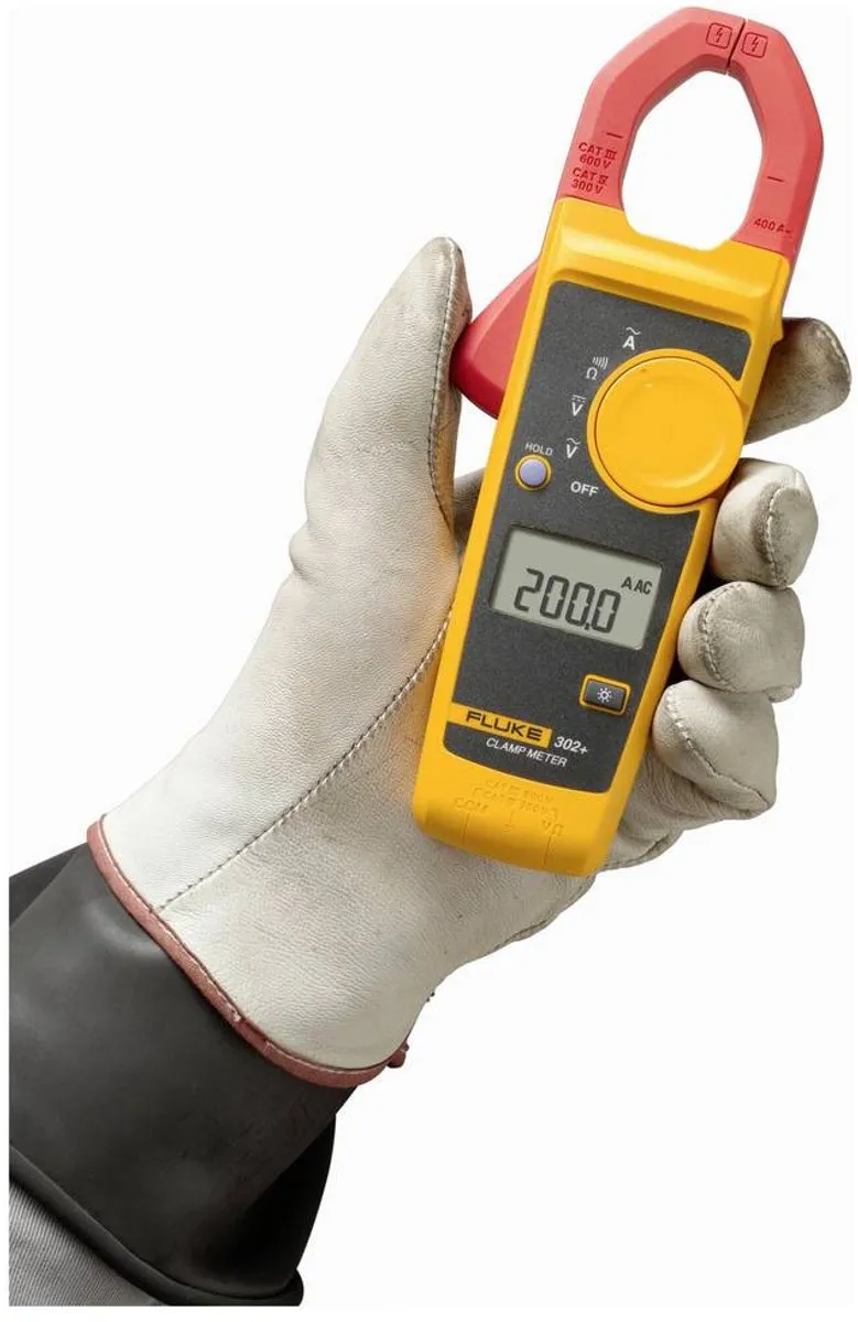 Fluke 302+/EUR Stroomtang - CAT III 600V CAT IV 300V