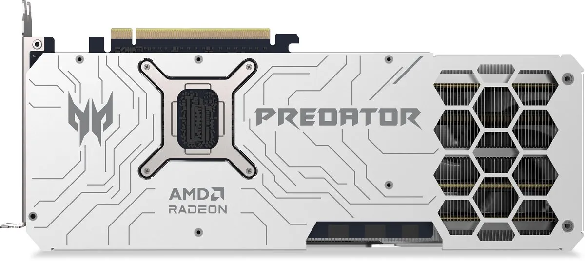 Acer Predator BiFrost RX 9070 XT OC 16GB Wit - DP.Z4FWW.P02