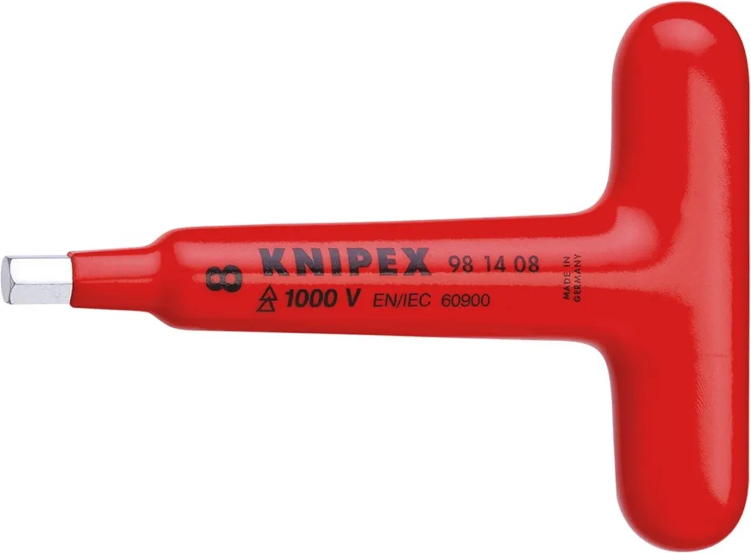 Knipex 98 14 08 T-greep Inbus 8mm 120mm