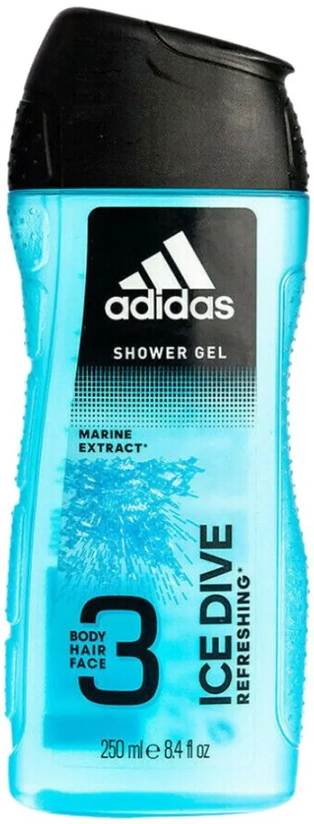 adidas Ice Dive Refreshing 3-in-1 Douchegel - 15x250ml
