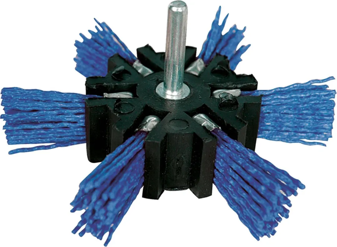 Silverline Nylon Schuurborstel 100mm - Fijn
