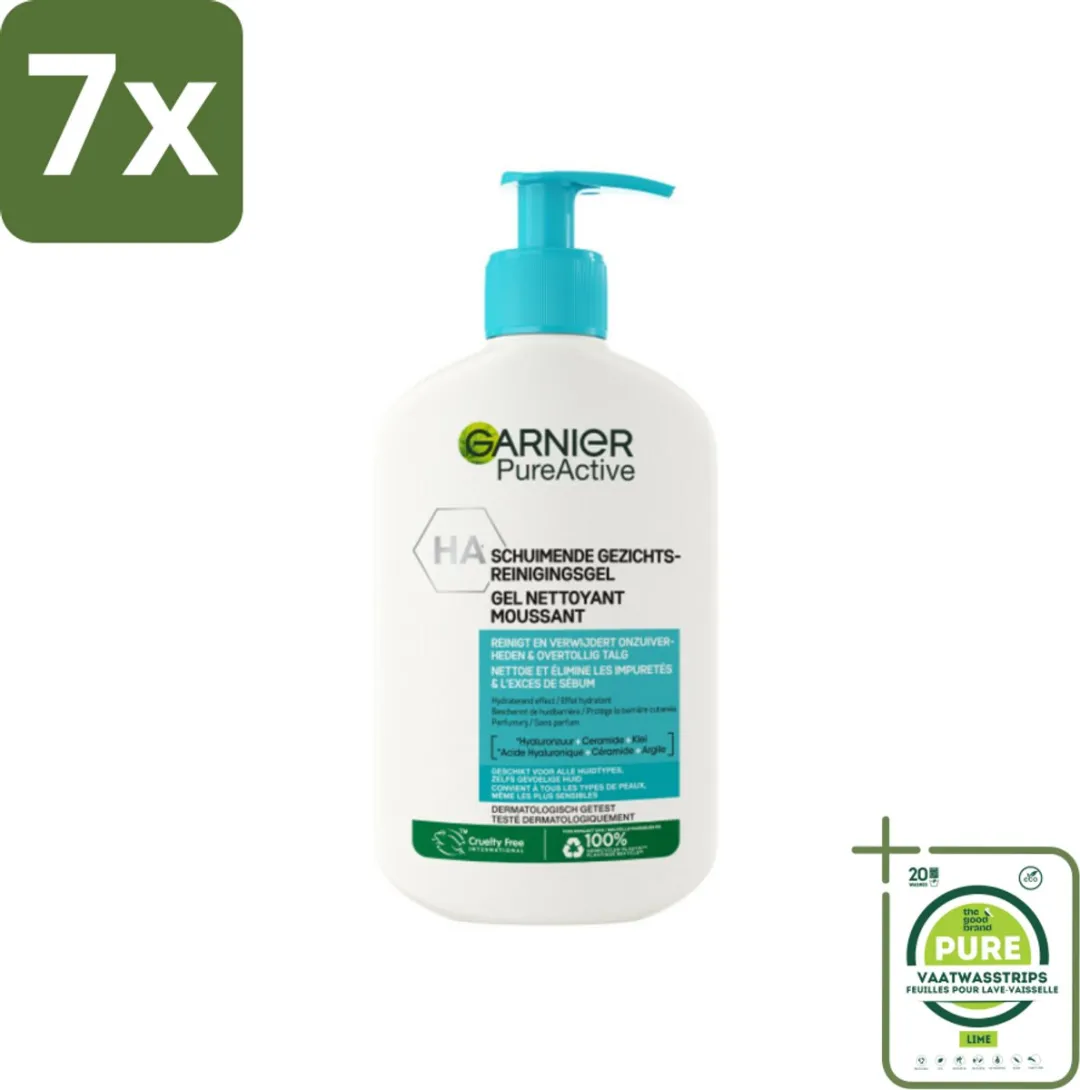 Garnier Pure Active Gezichtsreiniger Hydraterend 1750ml