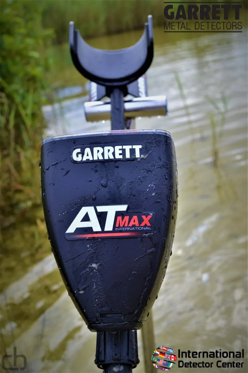 Garrett AT Max Metaaldetector - 28cm Spoel - Zwart