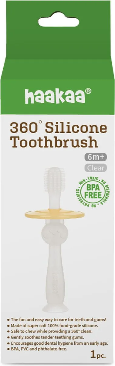 Haakaa - Siliconen Tandenborstel