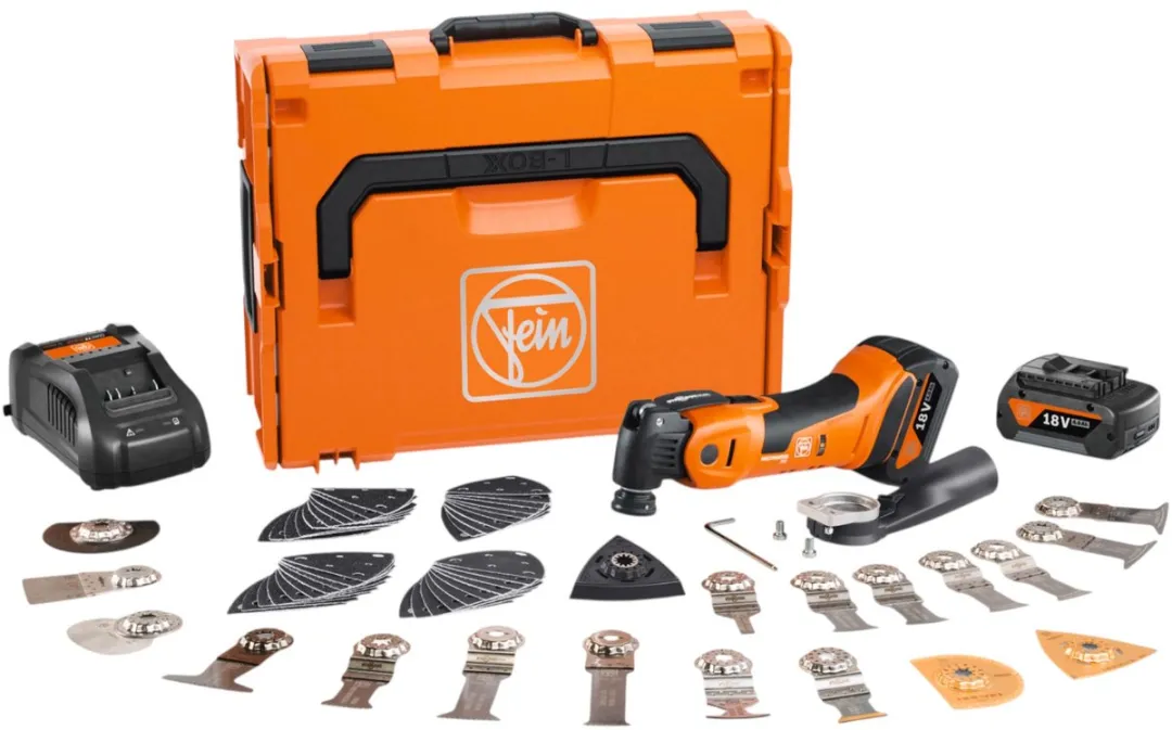Fein Multimaster AMM 700 MAX Accu Multitool 18V - 2x Accu - 60 Accessoires
