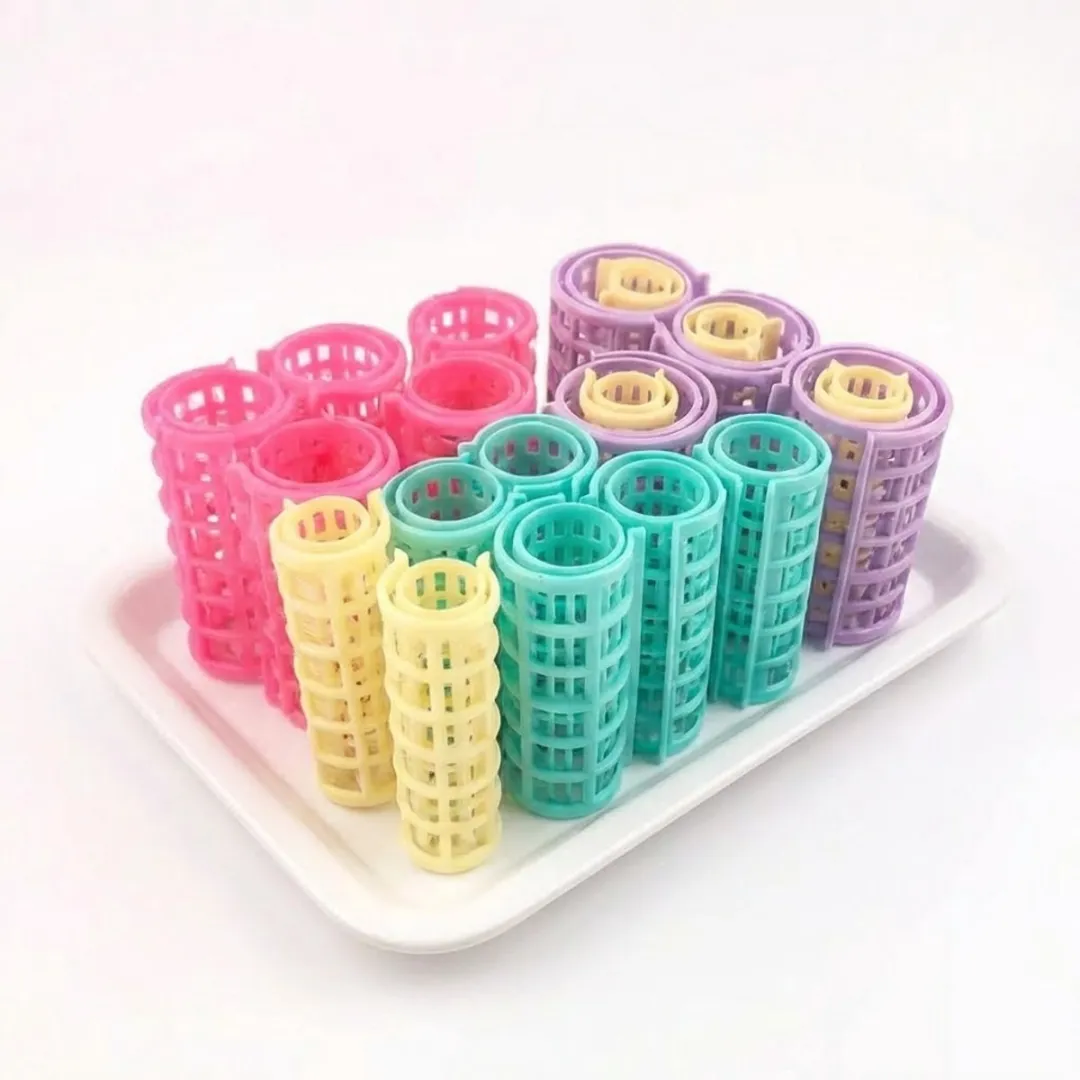 NUVEX Multicolor Haarkrullers 30 Stuks