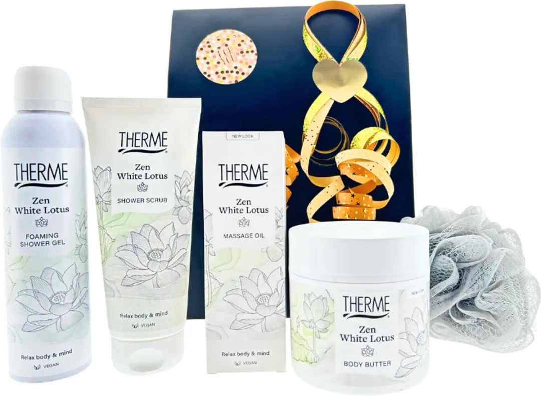 Therme Zen White Lotus Cadeauset - 4 Stuks