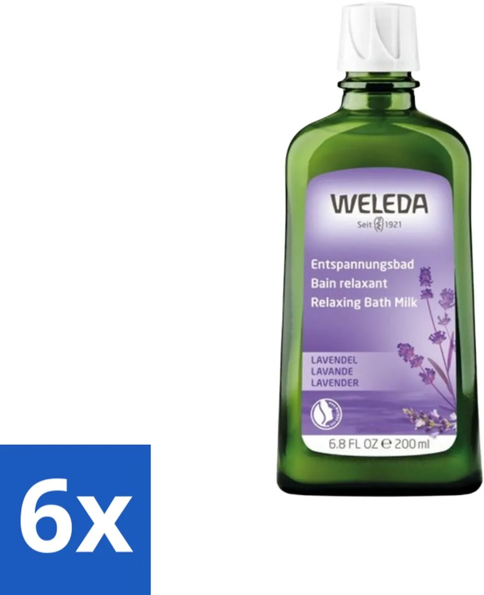Weleda Ontspanningsbadmelk Lavendel 200ml