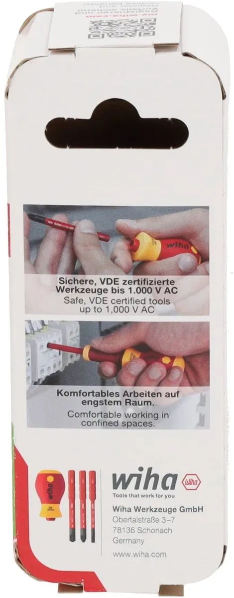 Wiha electric slimVario SB28310101 Schroevendraaier met bithouderset - SL4/PH2/PZ