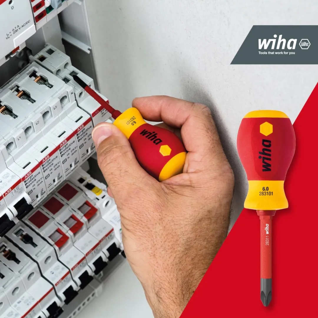 Wiha electric slimVario SB28310101 Schroevendraaier met bithouderset - SL4/PH2/PZ