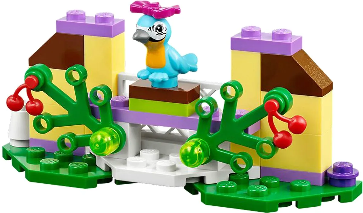 LEGO Friends De Fontein van Papegaai 41044 - Paars