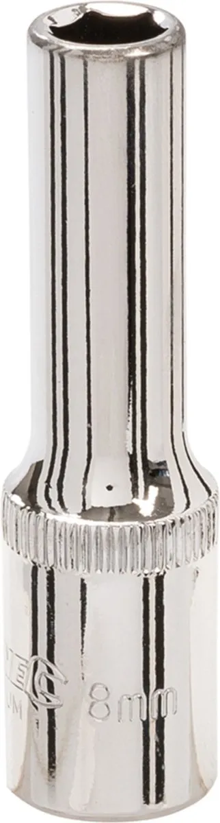 Silverline Diepe 6-kant Metrische Dop 8mm