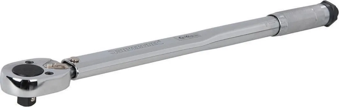 Silverline Momentsleutel 28-210 Nm - Inclusief Verlengstaaf & Adapter