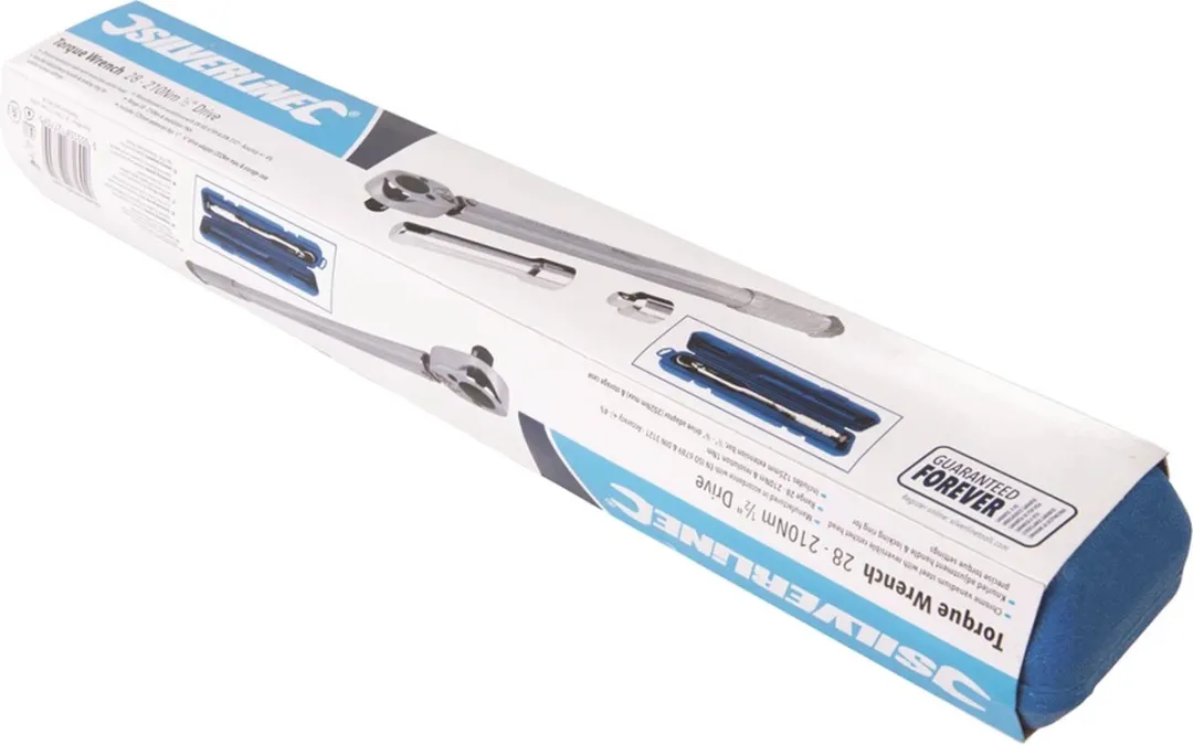 Silverline Momentsleutel 28-210 Nm