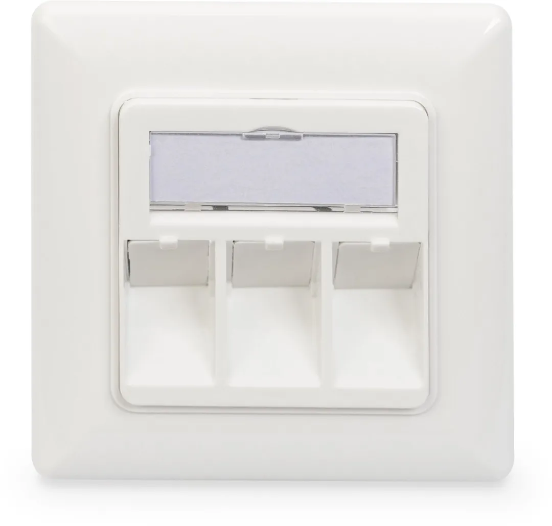 Digitus DN-93821 Wandcontactdoos RJ-45 Wit