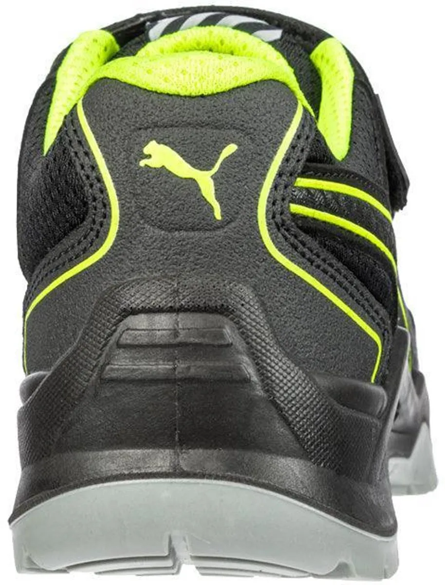 PUMA Neodyme Green Laah S1P 644300 Veiligheidsschoen - Zwart/Groen