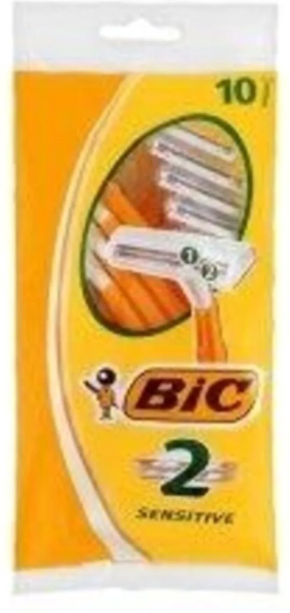 Bic 2 Sensitive Wegwerpscheermesjes - 10 Stuks