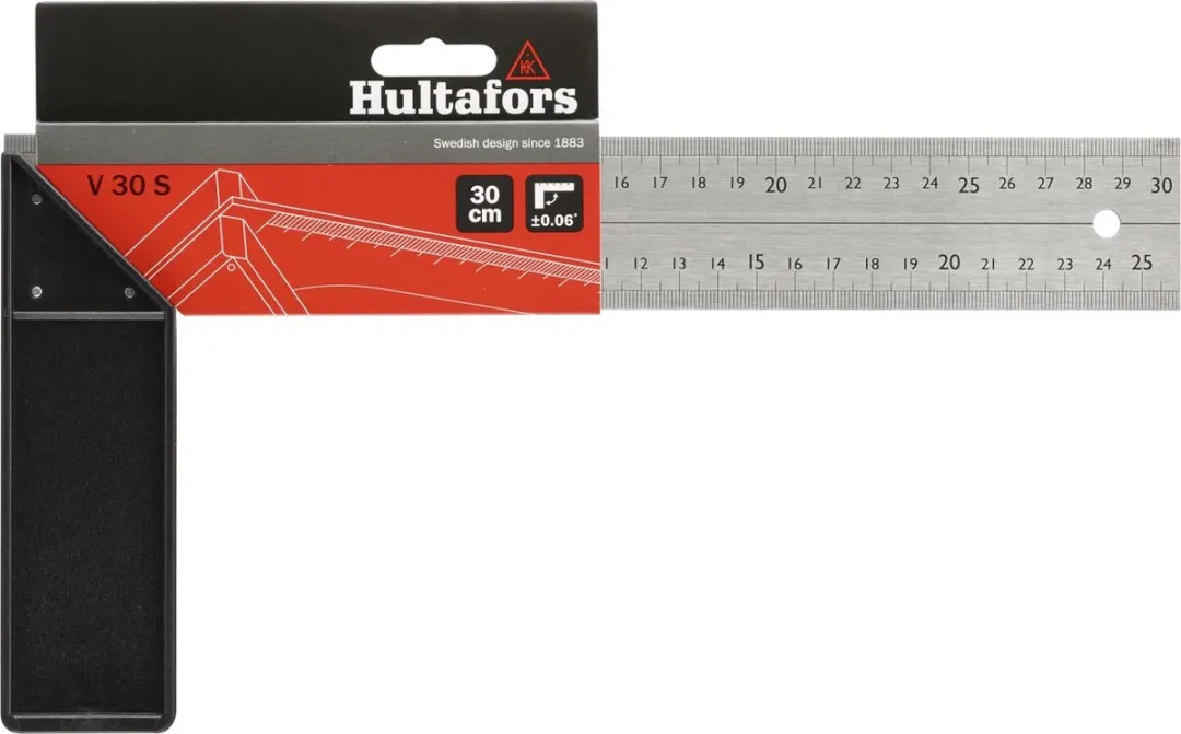 Hultafors Winkelhaak Semi-Professional V 30 S HU310203 - 5 Stuks - Wit