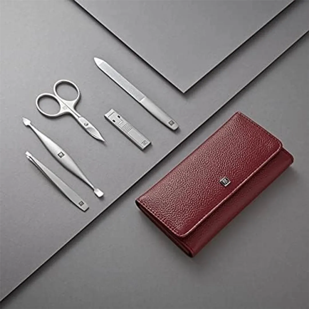 Zwilling Snap Fastener Case - 5 Stuks Rood
