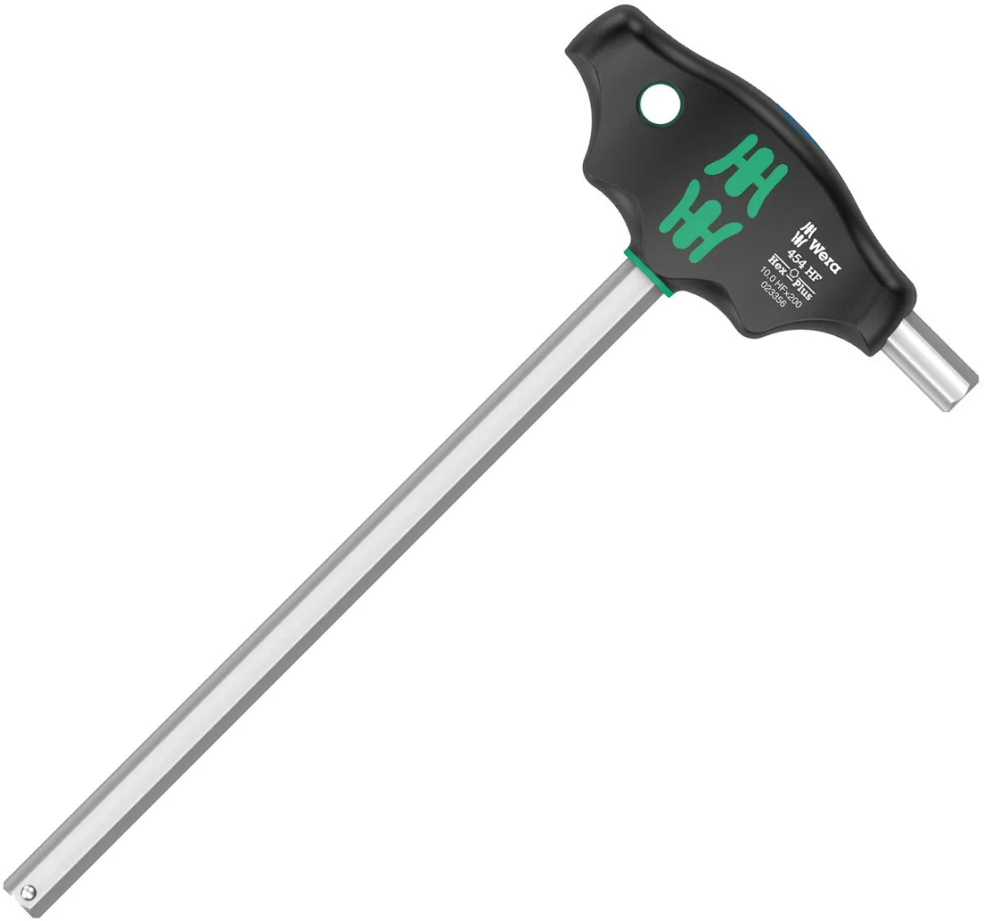 Wera 05023355001 Hex-Plus HF T-greep Zeskantschroevendraaier 10x200mm