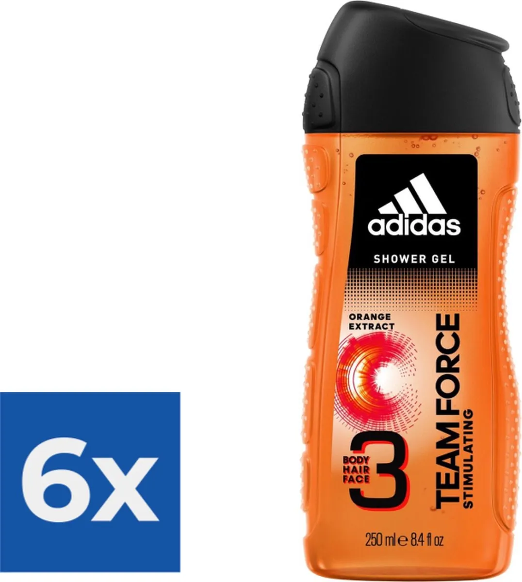 adidas Team Force Douchegel 250ml