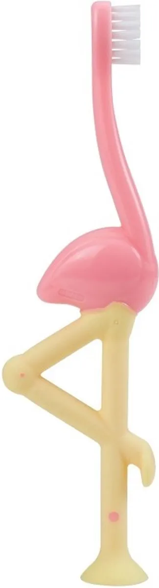 Dr. Brown's Baby Tandenborstel Flamingo - Multicolor - afbeelding 6 van 6