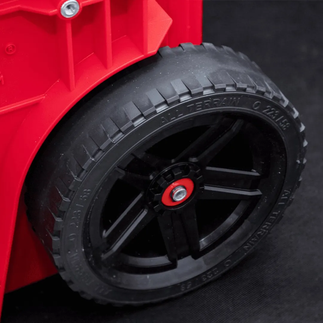 Toolbrothers RHINO XXL Cart Plus ULTRA Gereedschapskoffer 52L - Rood/Zwart - afbeelding 4 van 6