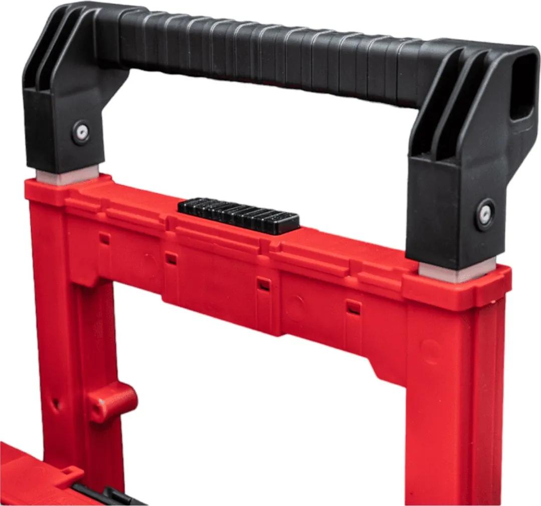 Toolbrothers RHINO XXL Cart Plus ULTRA Gereedschapskoffer 52L - Rood/Zwart - afbeelding 6 van 6