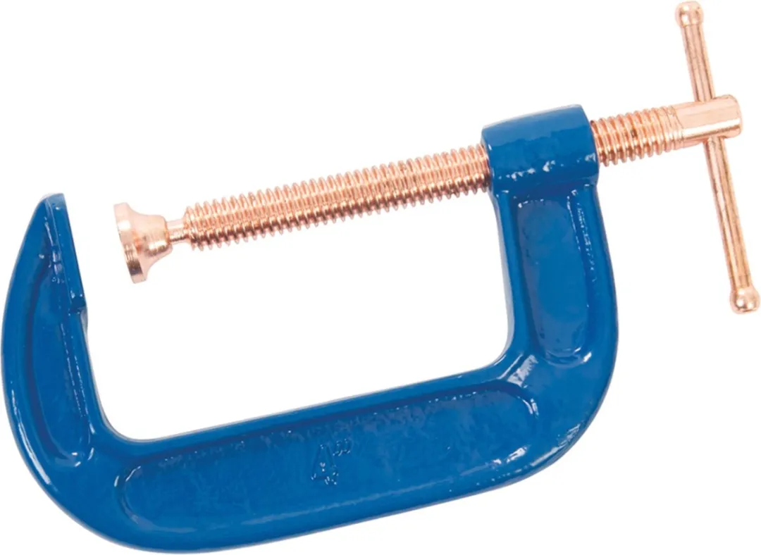 Silverline Gietijzeren G-klem 100mm - Roestbestendig