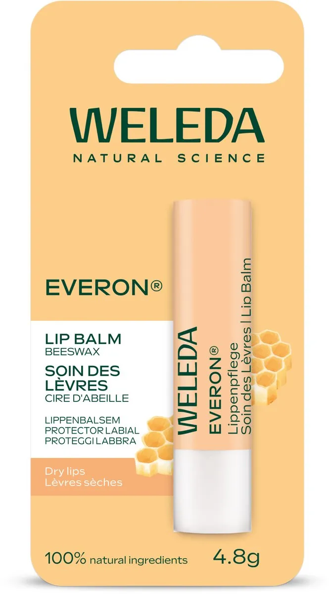 Weleda Everon Lippenbalsem Roze 8g