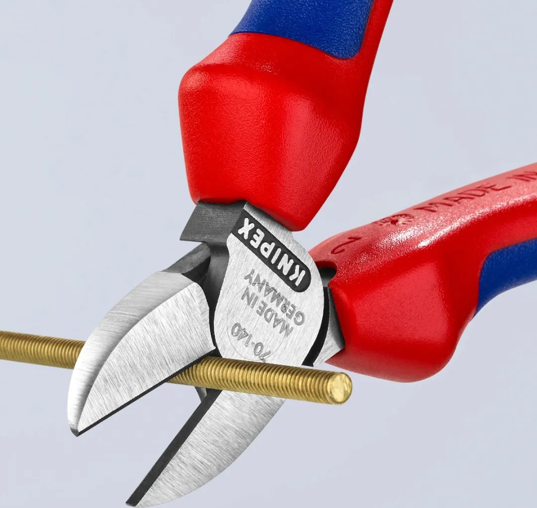 Knipex 7002-140 Zijsnijtang - 140mm - Rood - afbeelding 6 van 6