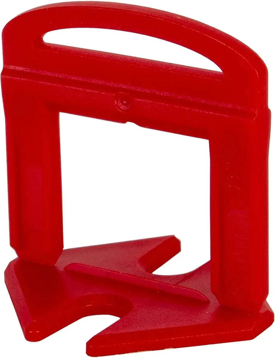 Rubi Delta Levelling Clips 3mm - 100 Stuks - Rood