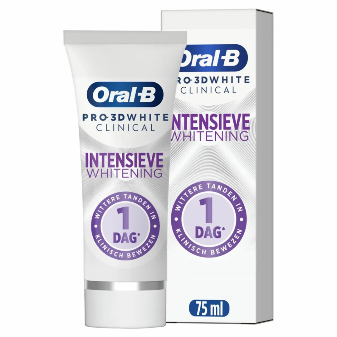 Oral-B Pro 3D White Tandpasta 75ml - 12 Stuks