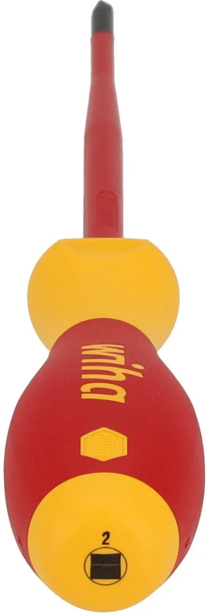 Wiha SoftFinish Electric SlimFix Binnenvierkant #2 125mm