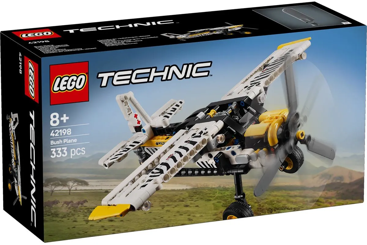 LEGO Technic Junglevliegtuig 42198 - 333 Stukken
