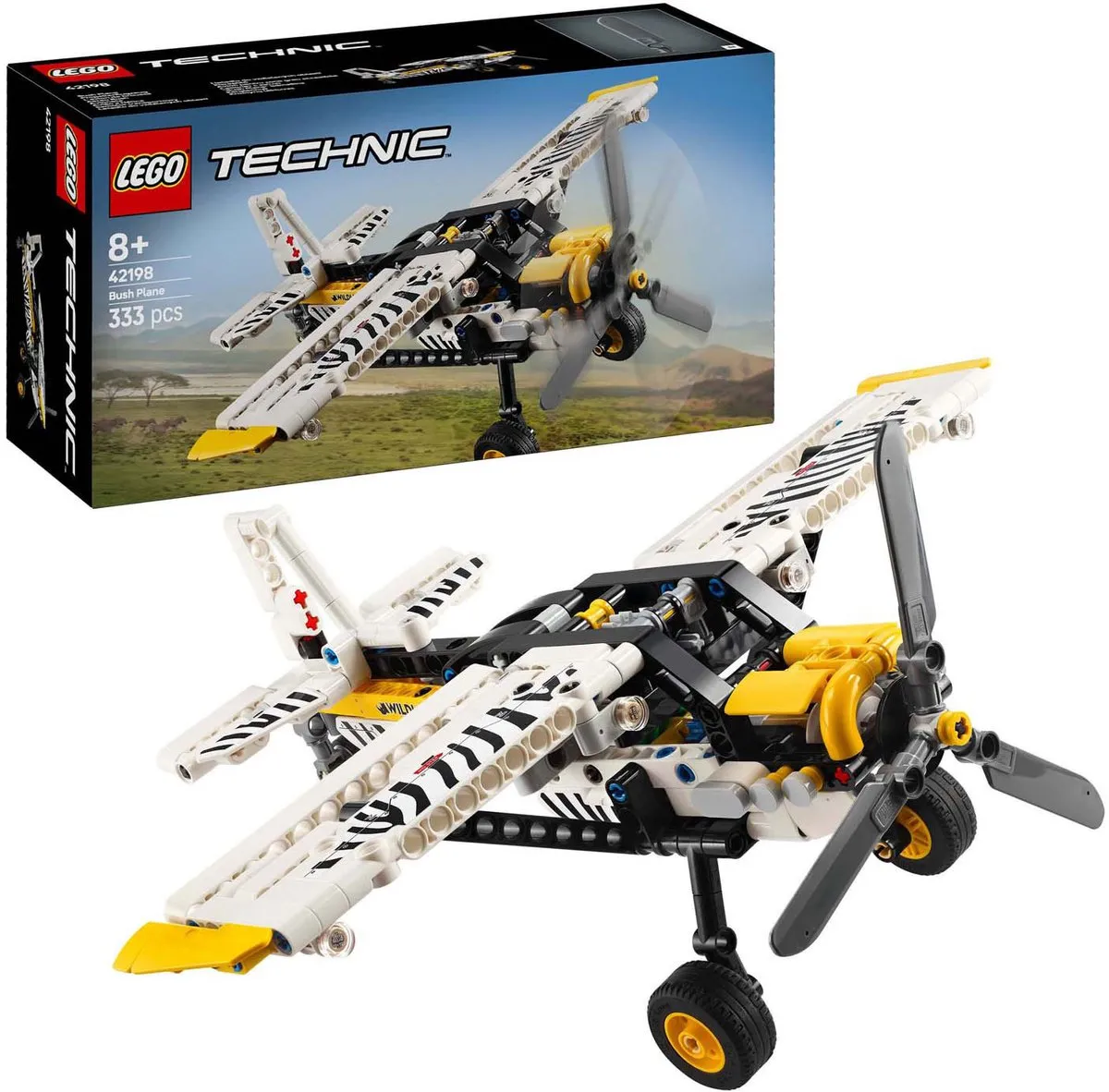 LEGO Technic Junglevliegtuig 42198 - 333 Stukken