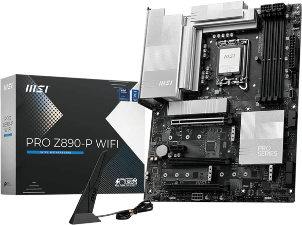MSI PRO Z890-P WIFI Moederbord - Intel Z890 - ATX