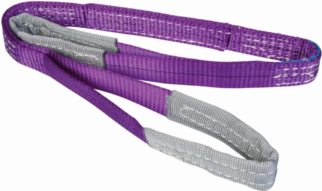 Silverline Hijsband 1 Ton 4m - Paars