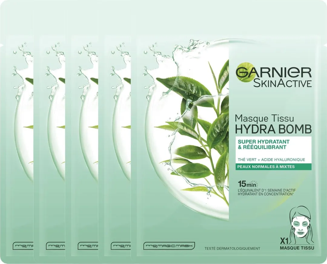 Garnier Skinactive Face Hydra Bomb Tissue Masker