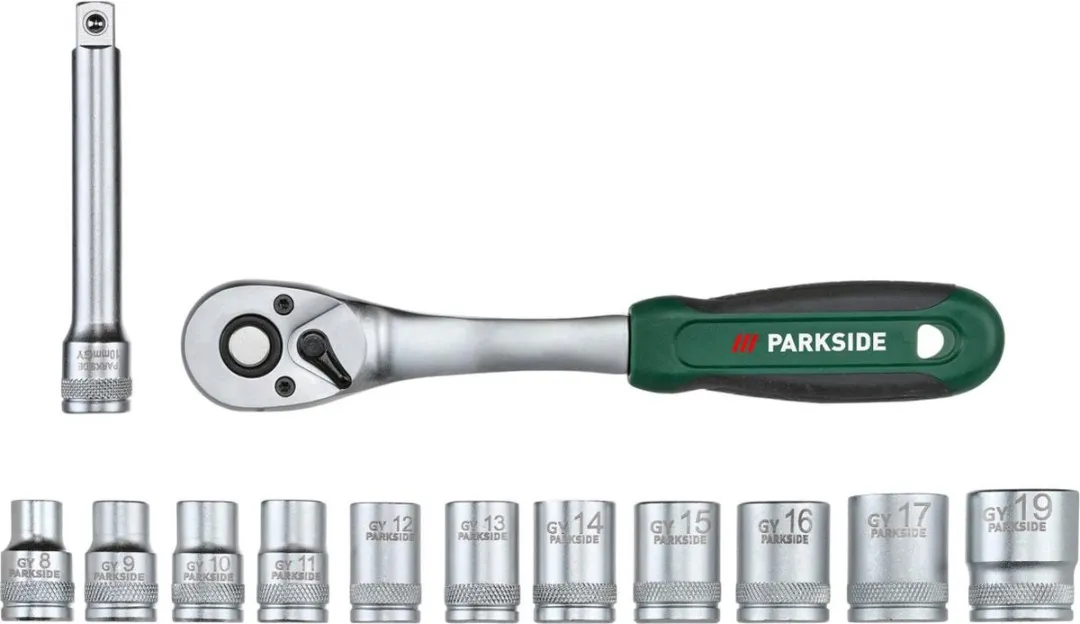 PARKSIDE Dopsleutel-set 13-delig - Groen