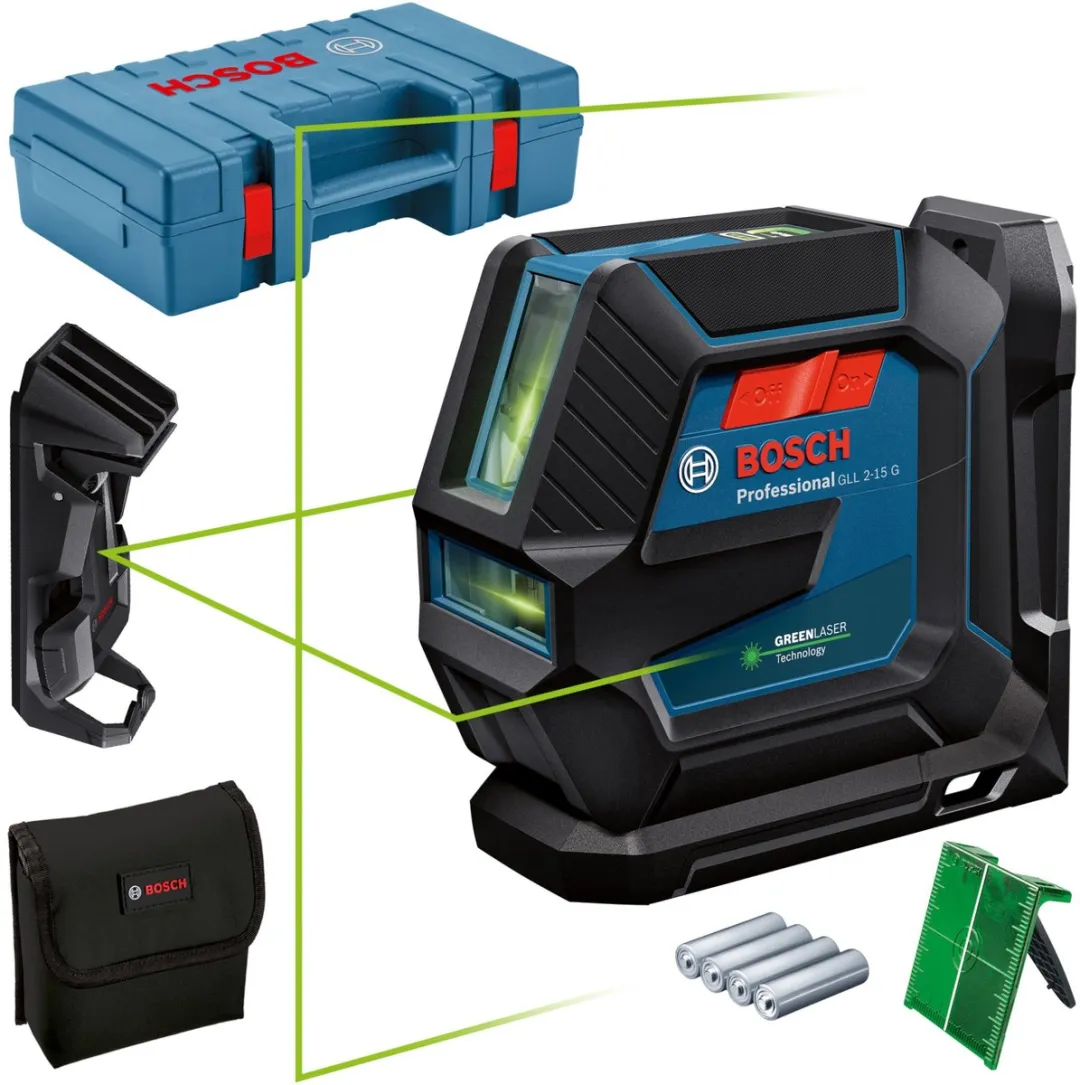 Bosch Professional GLL 2-15 G Kruislijnlaser