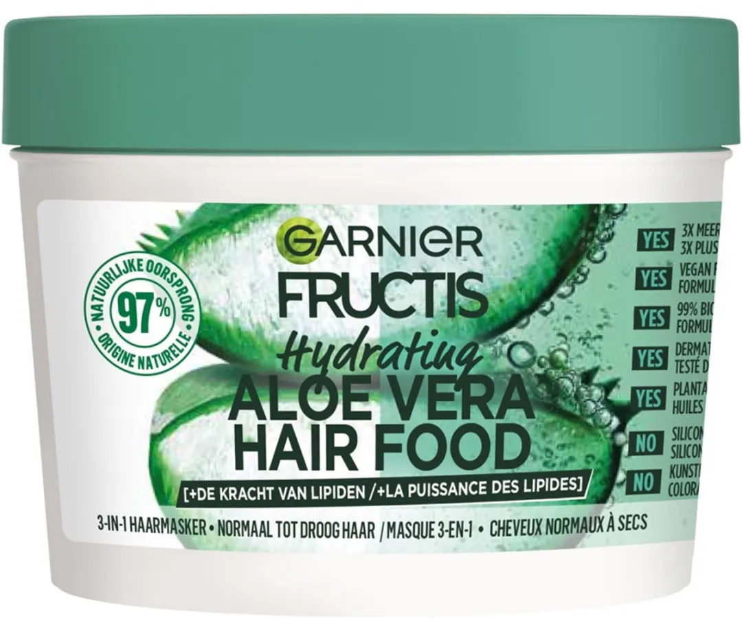 Garnier Fructis Hair Food Aloë Vera 3-in-1 Haarmasker 400ml